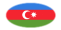 Flagge Aserbaidschan
