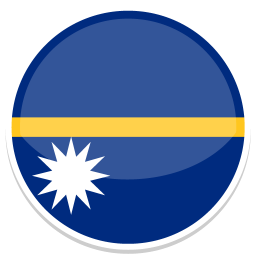 Flag of Äquatorialguinea mit den Farben Blau, Grün, Weiß und Rot.