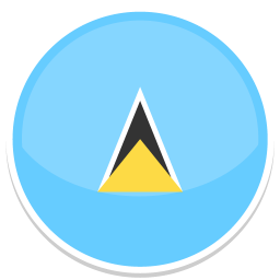 Logo mit einem dreieckigen Segel in Gelb und Schwarz auf blauem Hintergrund.